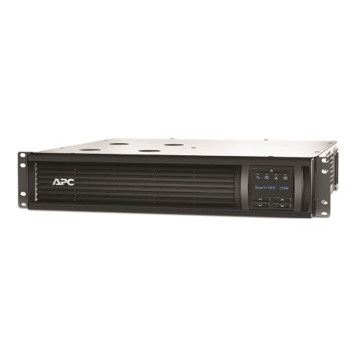 APC SMT1500RM2UCUS Smart-UPS, Line Interactive, 1500VA, Rackmount 2U, 120V, 6x NEMA 5-15R Outlets