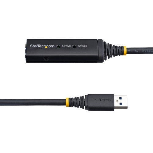 StarTech.com USB3AAEXT5M USB cable USB 3.2 Gen 1 (3.1 Gen 1) 196.9" (5 m) USB A Black