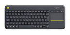 Logitech 920-007119 keyboard Universal RF Wireless QWERTY US International Black