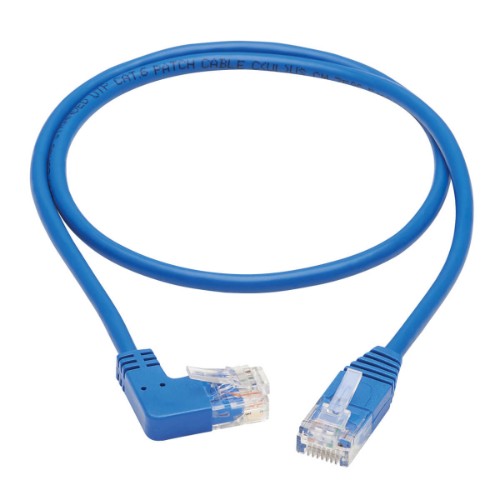 Tripp Lite N204-S03-BL-RA networking cable Blue 35.8" (0.91 m) Cat6 U/UTP (UTP)