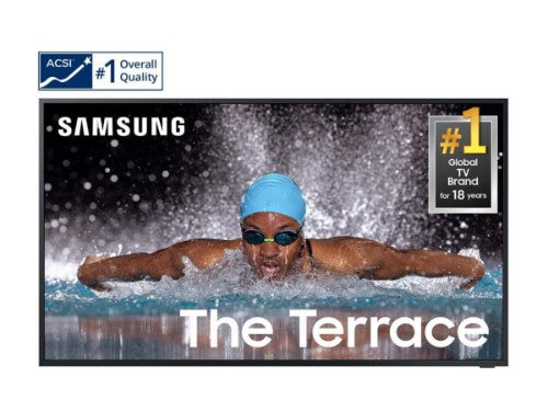 Samsung Qn65Lst7Dafxza The Terrace Lst7D Qn65Lst7Daf 65" Smart Led-Lcd Tv 4K Uhdtv High Dynamic Range (Hdr) Titan Black