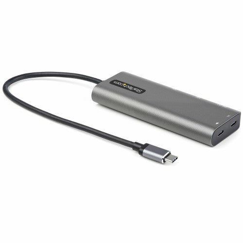 StarTech.com DKT31CMDPHPD laptop dock/port replicator Wired USB 3.2 Gen 1 (3.1 Gen 1) Type-C Black, Silver