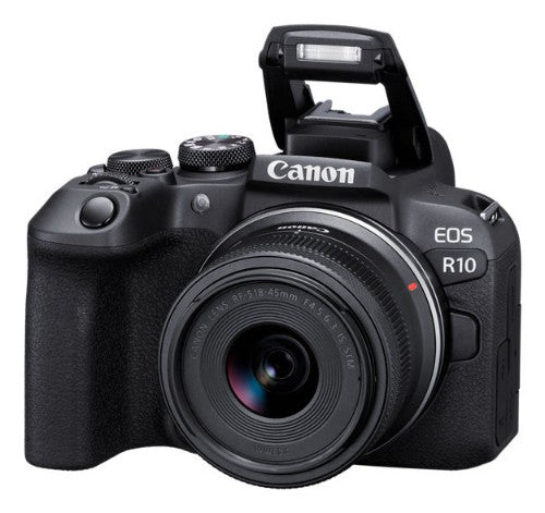 Canon EOS R10 RF-S18-45mm F4.5-6.3 IS STM MILC Body 24.2 MP CMOS 6000 x 4000 pixels Black