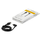 StarTech.com RUSBLTMM1MBR lightning cable 39.4" (1 m) Black