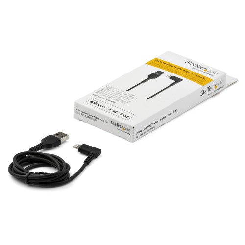 StarTech.com RUSBLTMM1MBR lightning cable 39.4" (1 m) Black