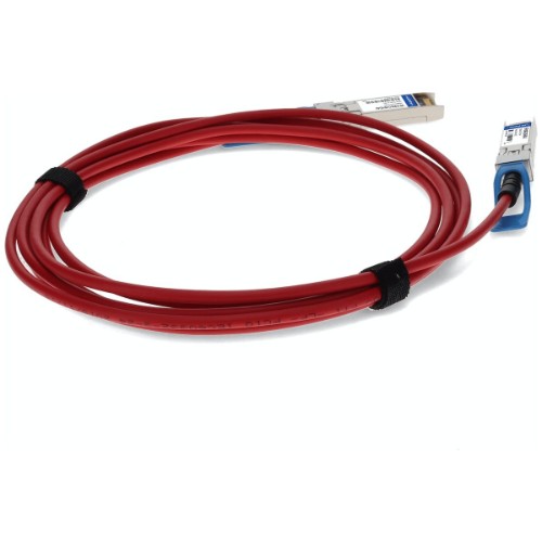 AddOn Networks SFP-H10GB-CU2M-RD-AO InfiniBand/fibre optic cable 78.7" (2 m) SFP+ Red