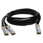 AddOn Networks MCP7H50-V002R26-AO InfiniBand/fibre optic cable 78.7" (2 m) QSFP-DD 2x QSFP56 Black