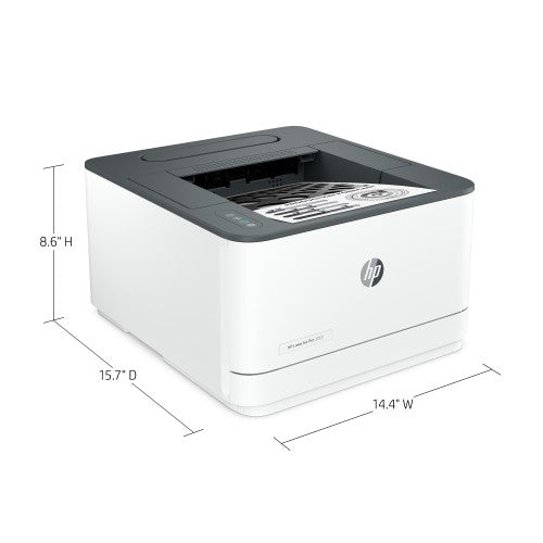 HP LaserJet Pro 3001dw Wireless Black and white Printer, Duplex