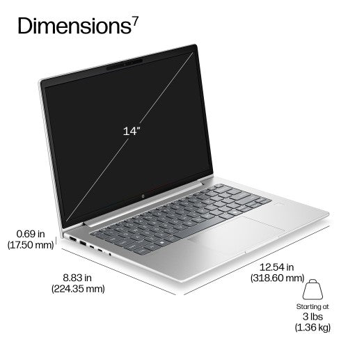 HP ProBook 4 G2i 14 inch Notebook AI PC
