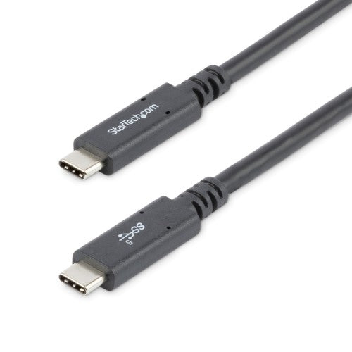 StarTech.com USB315C5C6 USB cable USB 3.2 Gen 1 (3.1 Gen 1) 70.9" (1.8 m) USB C 5 Gbit/s 100 W Black