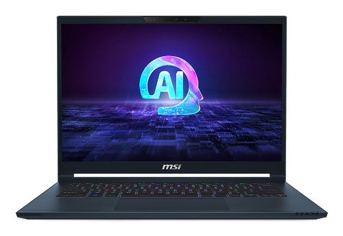 MSI Stealth 14 Studio 14 AI STUDIO A1VFG-091US Intel Core Ultra 9 185H Laptop 14" Full HD+ 32 GB DDR5-SDRAM 1 TB SSD NVIDIA GeForce RTX 4060 Wi-Fi 7 (802.11be) Windows 11 Pro English Blue