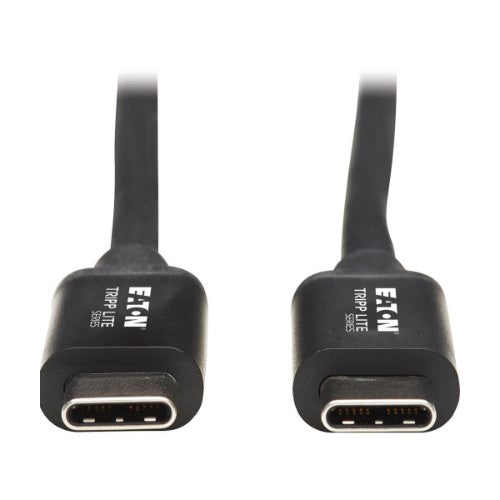 Tripp Lite MTB3-00M5-5A-B Thunderbolt cable 19.7" (0.5 m) 40 Gbit/s Black