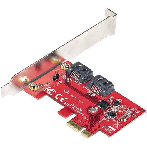 StarTech.com 2P6G-PCIE-SATA-CARD interface cards/adapter Internal