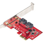 StarTech.com 2P6G-PCIE-SATA-CARD interface cards/adapter Internal
