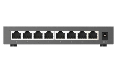 QNAP QSW-1108-8T-R2-US network switch Unmanaged 2.5G Ethernet (100/1000/2500) Desktop Black