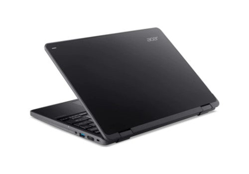 Acer TravelMate Spin B3 TMB312R-31-P4LSNA N250 Laptop 12.2" Touchscreen WUXGA 8 GB LPDDR5-SDRAM 128 GB eMMC Wi-Fi 7 (802.11be) Windows 11 Pro Education Black