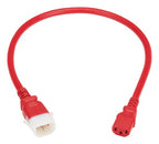 Eaton P005-E02-ARD-6 power cable Red 23.6" (0.6 m) IEC C14 IEC C13