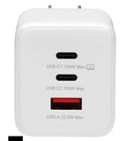 Eaton U280-W03-100-G mobile device charger Laptop, Tablet, Smartphone White AC Indoor
