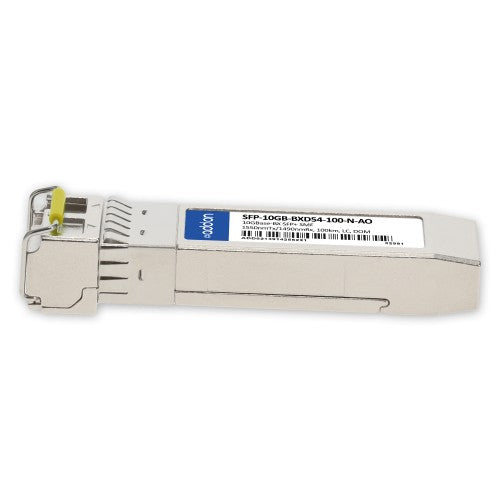 AddOn Networks SFP-10GB-BXD54-100-N-AO network transceiver module Fiber optic 10000 Mbit/s SFP+