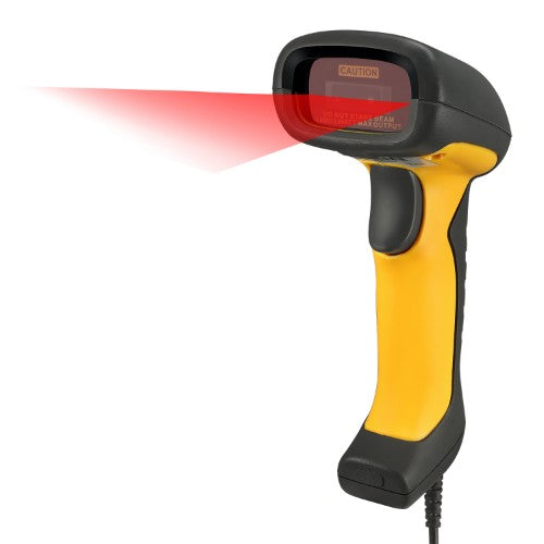 Adesso NuScan 5200TU Handheld bar code reader 1D/2D CMOS Yellow