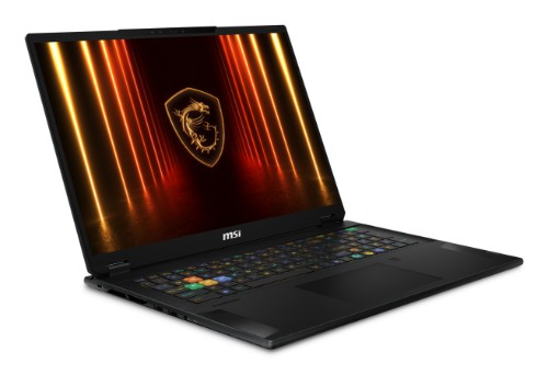 MSI Stealth 18 HX AI A2XWIG-028US Intel Core Ultra 9 275HX Laptop 18" Quad HD+ 32 GB DDR5-SDRAM 2 TB SSD NVIDIA® GeForce RTX™ 5080 Laptop GPU Wi-Fi 7 (802.11be) Windows 11 Pro Black
