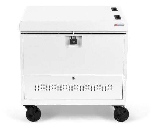 Bretford CUBE Toploader Portable device management cart White