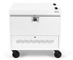 Bretford CUBE Toploader Portable device management cart White