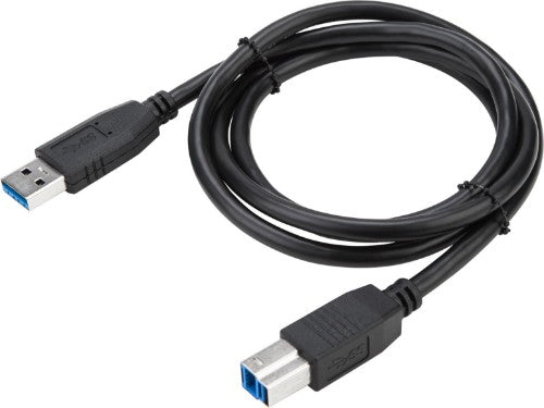 Targus 1m USB 3.0 USB cable USB 3.2 Gen 1 (3.1 Gen 1) 39.4" (1 m) USB A USB B Black