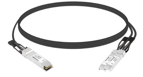 Axiom 980-9I99L-00C002-AX InfiniBand/fibre optic cable 78.7" (2 m) QSFP28 2x QSFP28 DAC Black