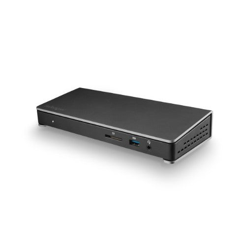 StarTech.com TB3DOCK2DPPD laptop dock/port replicator Wired USB 3.2 Gen 1 (3.1 Gen 1) Type-C Black