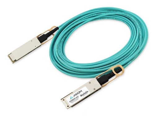 Axiom MFS1S50-H030V-AX InfiniBand/fibre optic cable 1181.1" (30 m) QSFP56 2x QSFP56 AOC Aqua color