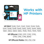 HP 62 Tri-color Original Ink Cartridge
