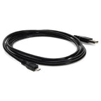 AddOn Networks USB2MICROUSB6 USB cable USB 2.0 72" (1.83 m) USB A Micro-USB B Black
