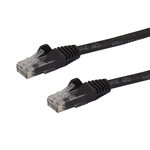 StarTech.com N6PATCH3BK networking cable Black 35.8" (0.91 m) Cat6 U/UTP (UTP)