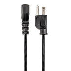 StarTech.com PXT10120 power cable Black 240.2" (6.1 m) NEMA 5-15P C13 coupler