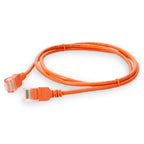 AddOn Networks ADD-10FSLCAT6A-OE networking cable Orange 120.1" (3.05 m) Cat6a U/UTP (UTP) Round