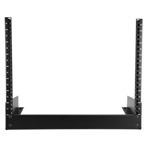 StarTech.com RK8OD rack cabinet 8U Freestanding rack Black