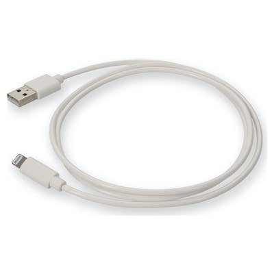 AddOn Networks USBA2LGT3FW-AO lightning cable White