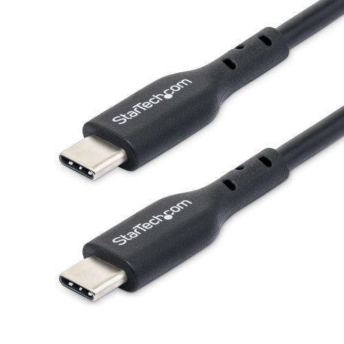 StarTech.com USB2CC10FBKE USB cable USB 2.0 118.1" (3 m) USB C 0.48 Gbit/s 60 W Black