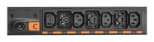 Eaton EVMIL630X power distribution unit (PDU) 42 AC outlet(s) 0U Black