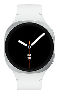 Samsung Galaxy Watch8 1.3" AMOLED 40 mm Digital 438 x 438 pixels Touchscreen Silver Wi-Fi GPS (satellite)