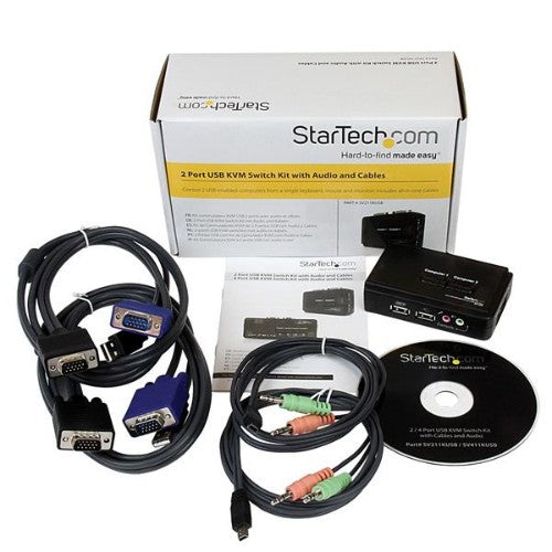 StarTech.com SV211KUSB KVM switch Black