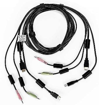 Vertiv Avocent CBL0126 KVM cable Black 70.9" (1.8 m)