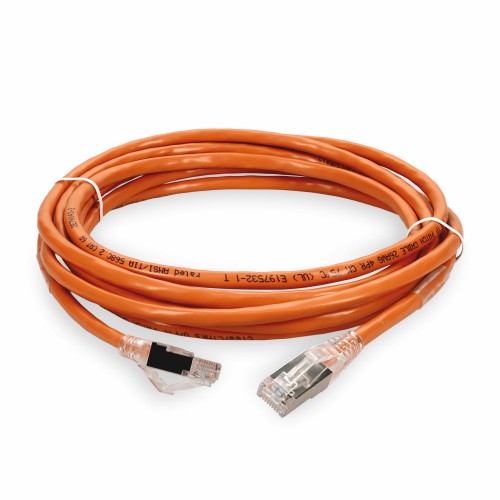AddOn Networks ADD-6FCAT6AS-OE networking cable Orange 72" (1.83 m) Cat6a