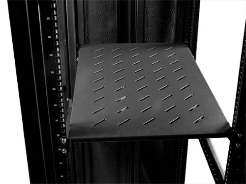 Monoprice 39361 rack cabinet 1U Wall mounted rack Black