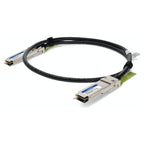 AddOn Networks Q56-200G-PDAC1-5M-AO InfiniBand/fibre optic cable 59.1" (1.5 m) QSFP56 Black, Silver