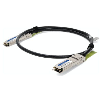 AddOn Networks Q56-200G-PDAC1-5M-AO InfiniBand/fibre optic cable 59.1" (1.5 m) QSFP56 Black, Silver