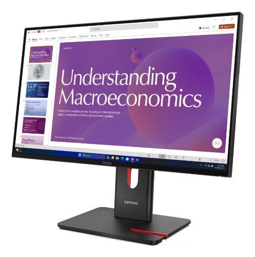 Lenovo ThinkVision T24D-40 computer monitor 23.8" 1920 x 1080 pixels Full HD LCD Black
