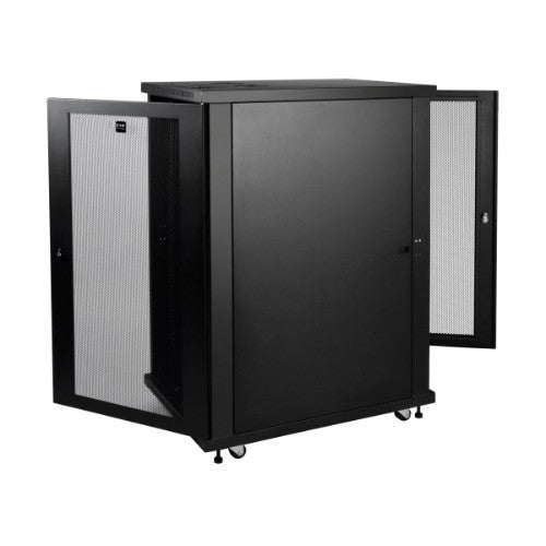 Tripp Lite SR24UB rack cabinet 24U Freestanding rack Black