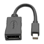 Tripp Lite P139-06N-DP4K6B DisplayPort cable 7.87" (0.2 m) Mini DisplayPort Black